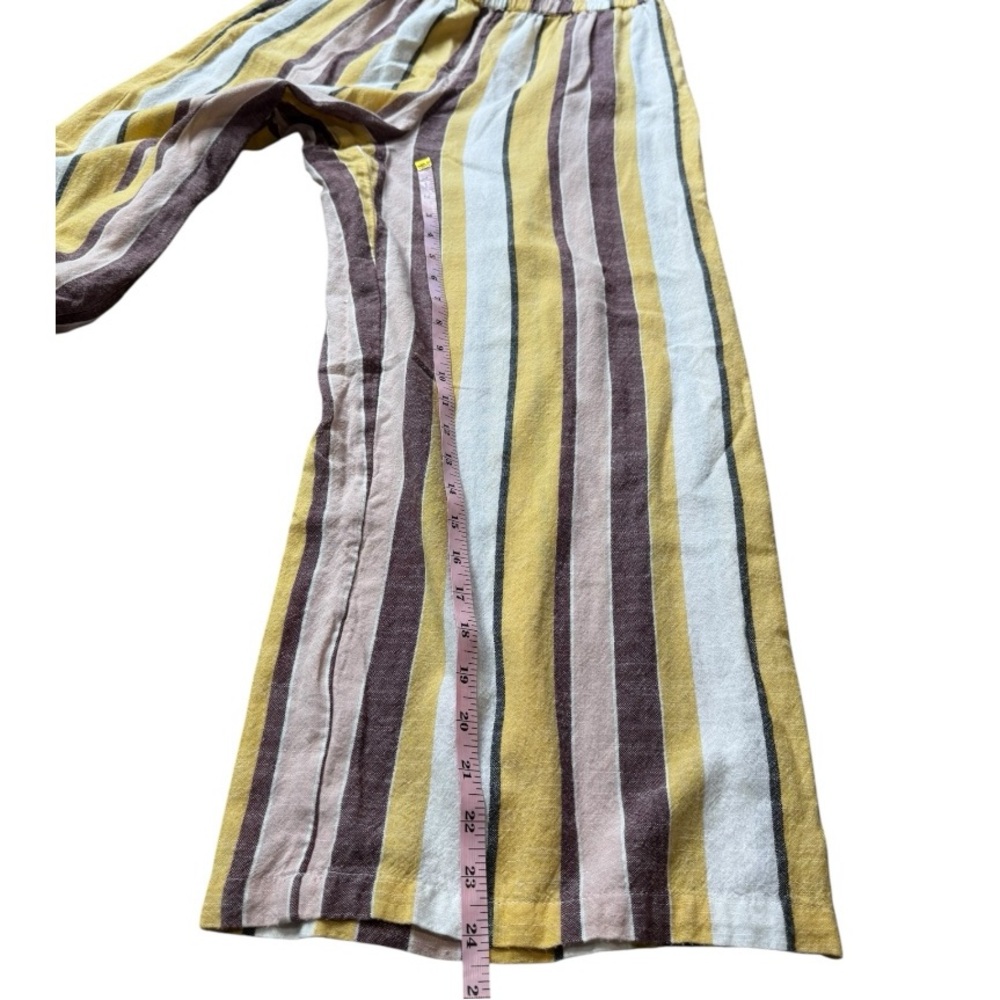 Anthropologie Seafolly Talia Striped Cropped Pants size M - Picture 10 of 11